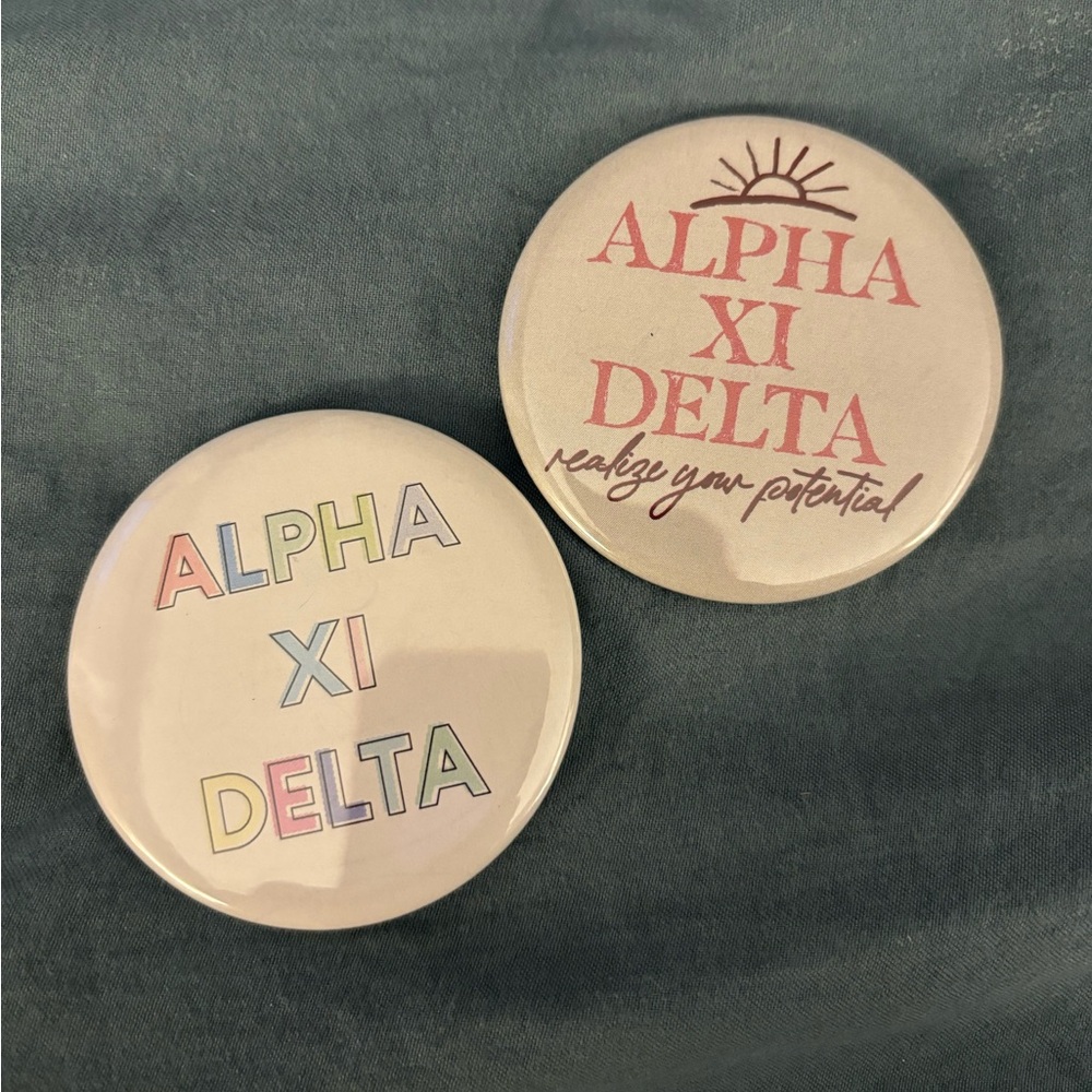 Alpha Xi Delta Sorority Pins